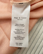 rag & bone Blush Black Trim Tee Size XS-TP — 06 tag 2