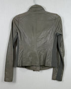 Vince Leather Scuba Jacket Size M-M — 02 back