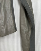 Vince Leather Scuba Jacket Size M-M — 03 detail