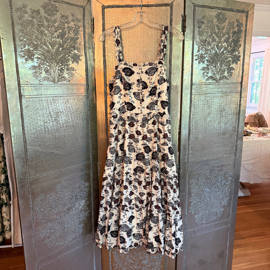 Leopard Print Maxi Dress — 01 front