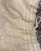 Yellow Gray Statement Necklace Dress — 04 detail 2