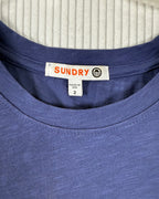 Sundry Navy Striped Sleeveless Top Size 2 — 03 tag