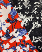 Peter Pilotto Floral Print Long Sleeve Top Size M-M — 04 detail 2