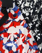 Peter Pilotto Floral Print Long Sleeve Top Size M-M — 05 detail 3
