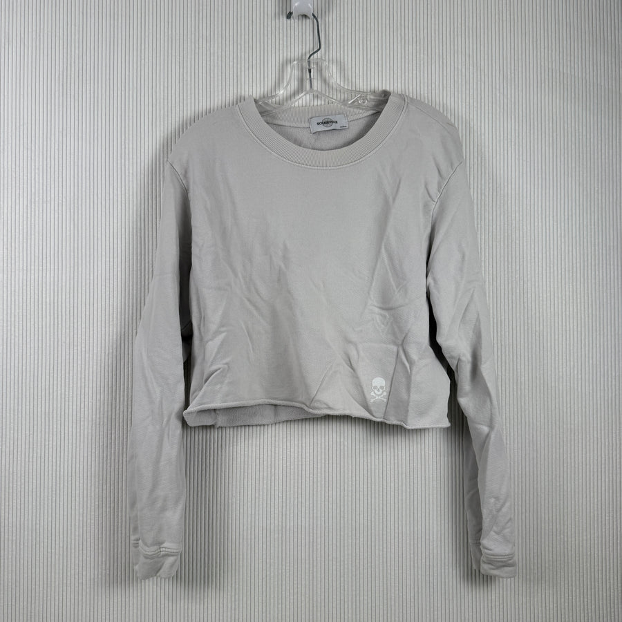 SoulCycle Gray Solow Sweatshirt Size Medium — 01 front
