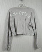 SoulCycle Gray Solow Sweatshirt Size Medium — 02 back