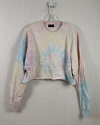 Spirit Jersey Pastel Tie Dye Sweatshirt Size M — 01 front