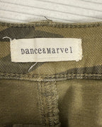 Dance & Marvel Distressed Camouflage Denim Mini Skirt — 05 tag 2