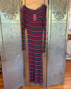 Zara Knit Striped Maxi Dress Size EUR M (USA M, MEX 28) — 01 front