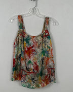 Abstract Print Tank Top — 01 front