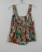 Abstract Print Tank Top — 02 front 2