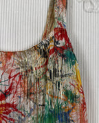 Abstract Print Tank Top — 03 back