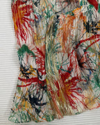 Abstract Print Tank Top — 05 detail 2