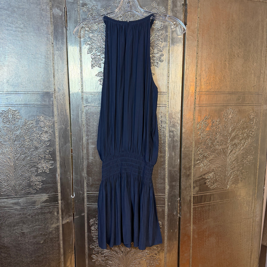 Ramy Brook Audrey High Neck Midi Dress — 01 front