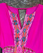 Alice + Trixie Hot Pink Maxi Dress — 03 detail