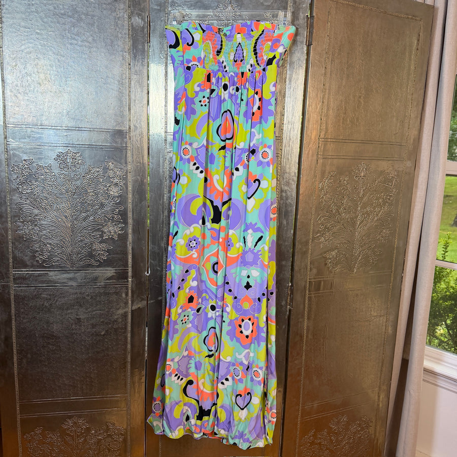 Alice + Trixie Multicolor Maxi Dress — 01 front