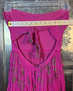 Alice + Trixie Hot Pink Halter Maxi Dress — 03 detail