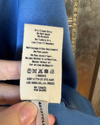 L'AGENCE Blue Silk Lace Camisole — 05 tag 2
