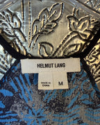 Helmut Lang Blue Lace Dress — 02 tag