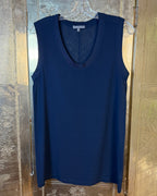 Vince Navy Sleeveless Dress Size S — 01 front