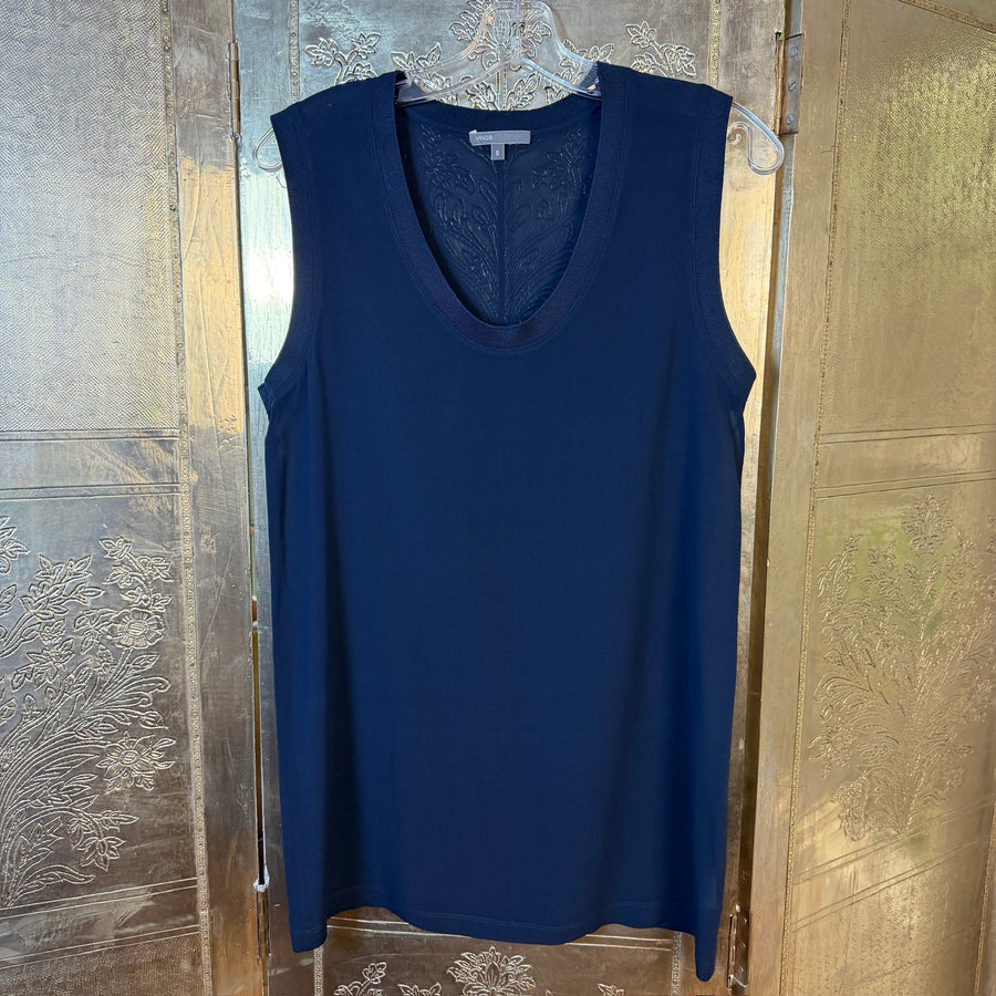 Vince Navy Sleeveless Dress Size S — 01 front