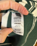 Joseph Green Striped Blouse — 05 tag 2