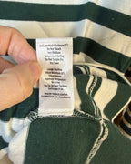 Joseph Green Striped Blouse — 06 tag 3