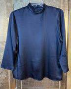 Vince Navy Blouse Size S-P — 01 front