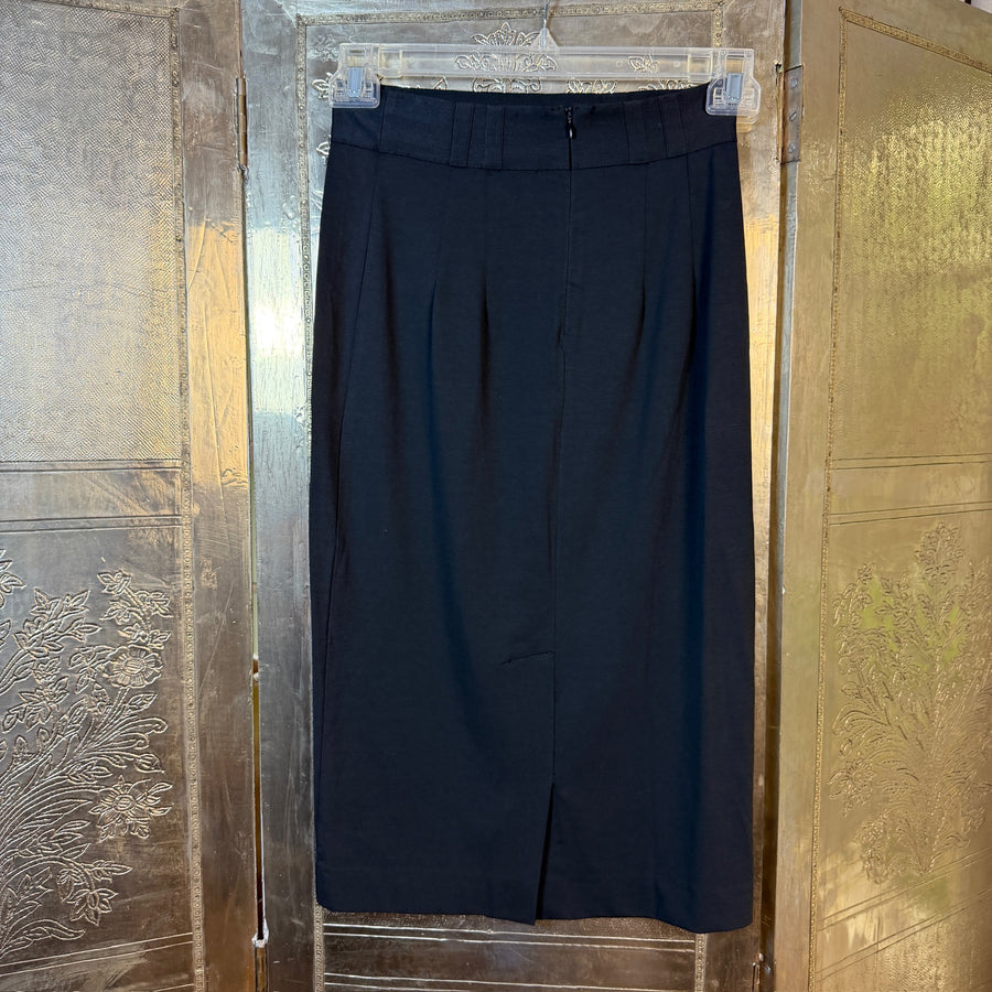 Beatrice Navy Skirt Size 6 — 01 front