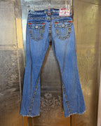 True Religion Becca Mid Rise Super T Bootcut Jean — 02 back