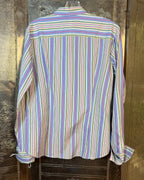 Ralph Lauren Rainbow Striped Blouse — 02 back