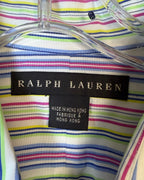 Ralph Lauren Rainbow Striped Blouse — 03 tag