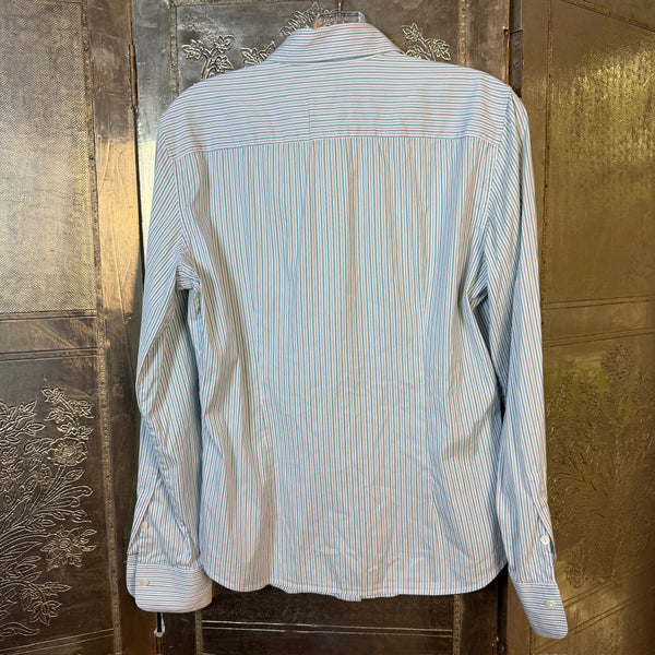 Brooks Brothers Blue Blouse Size 16 — 01 front