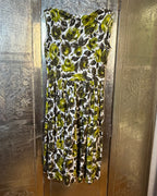 Green Floral Pants — 01 front