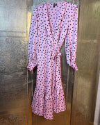 Vero Moda Pink Polka Dot Garment — 01 front