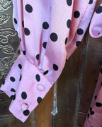 Vero Moda Pink Polka Dot Garment — 03 detail