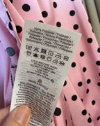 Vero Moda Pink Polka Dot Garment — 06 tag 3