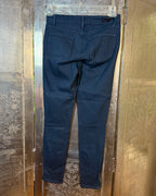 Paige Navy Trousers Size 26 — 01 front