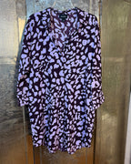 Monki Mauve Print Top Size S — 01 front