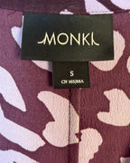 Monki Mauve Print Top Size S — 02 tag