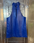 Alice + Trixie Blue Ombre Sleeveless Top — 02 back
