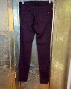 rag & bone - JEAN Burgundy Skinny Jeans Size 26 — 02 back