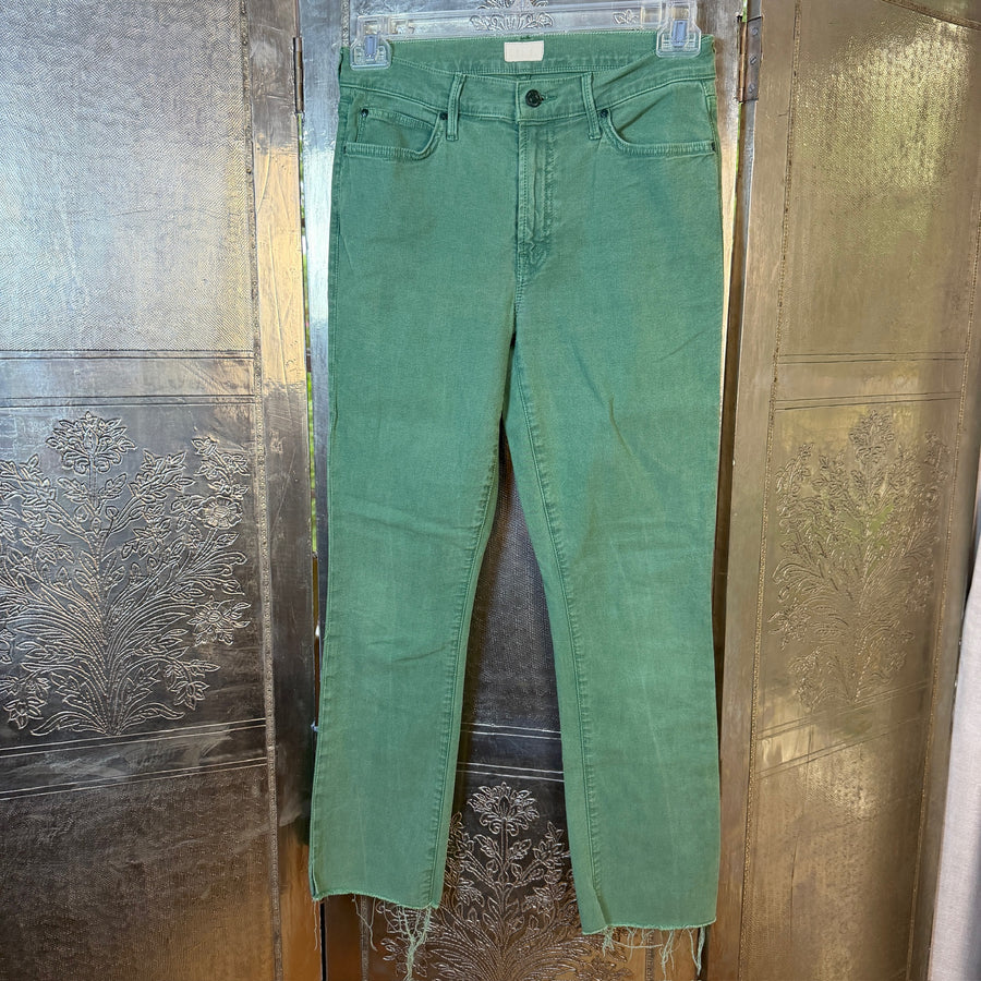 MOTHER The Rascal Ankle Snippet Jeans in So Far Gone — 01 front