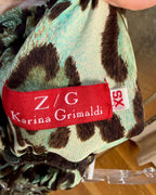 Karina Grimaldi Leopard Print Garment Size XS — 05 tag 2