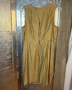 Reiss Olive Silk Garment Size 12 — 02 back