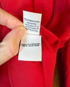 Diane von Furstenberg Red Blouse Size S — 03 tag