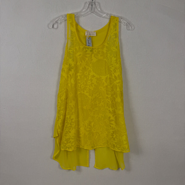 Zara Collection Yellow Lace Dress Size EUR M (USA M, MEX 28) — 01 front
