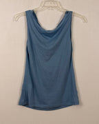 Jil Sander Blue Sleeveless Top — 02 back