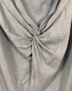 Jil Sander Blue Sleeveless Top — 03 detail