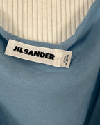 Jil Sander Blue Sleeveless Top — 04 tag